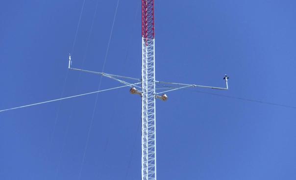 Acondicionamiento de torres meteorológicas en parques eólicos