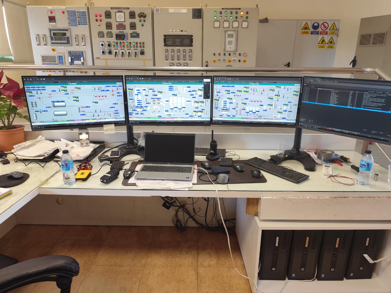 Ingeniería y programación sistema de control distribuido para planta de Biomasa 6 MW