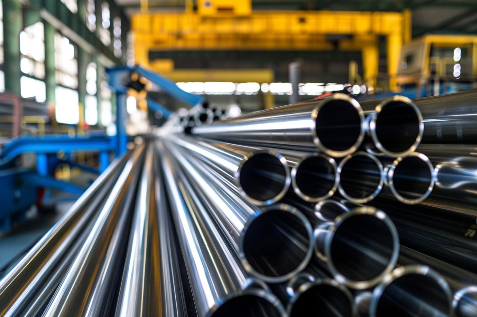 Máquina para inspección por líquidos penetrantes para tubos de acero inoxidable sin soldaduras